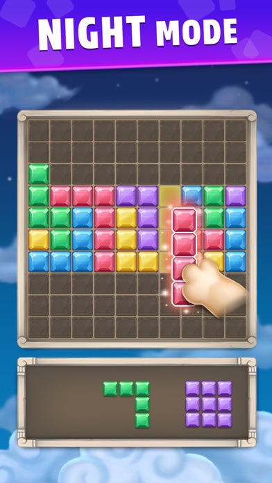 Screenshot #3 pour Jewel Block Puzzle Brain Game