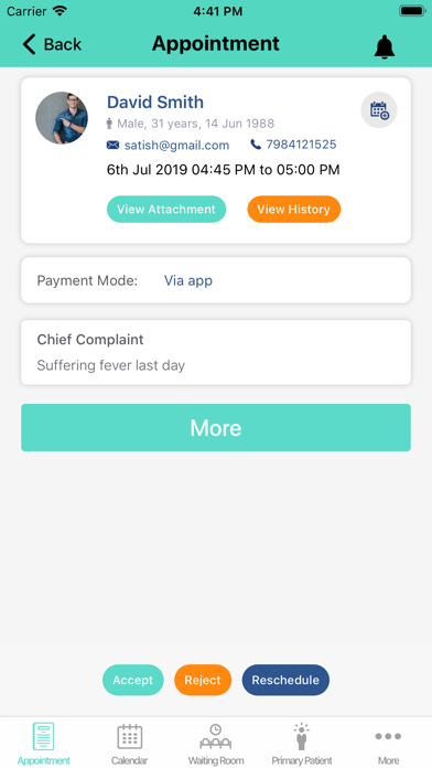Clinician - TotalCare Screenshot