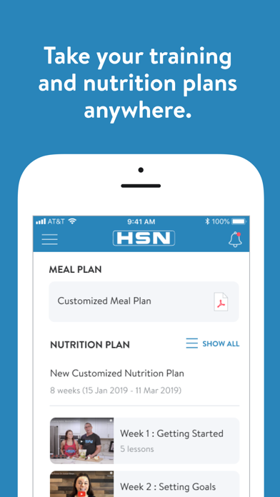 Healthy Steps Nutrition Screenshot