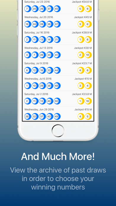 Grand Lotto Euromillions Screenshot