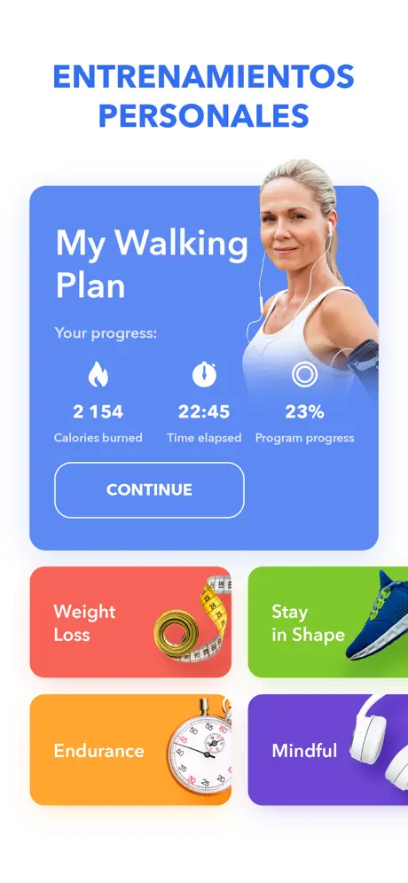 Contador de pasos de GetFit