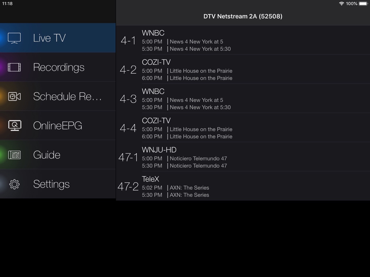 iPad screenshot