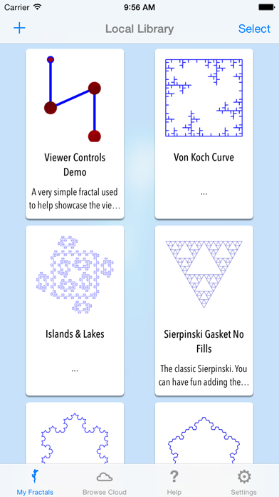 FractalScapes Fractal Designer Screenshot