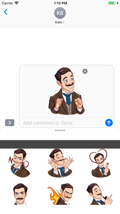 Such A Gentleman stickers pack