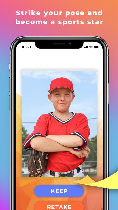 Digital Sports Card Screenshot