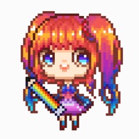 Unicorns and anime coloring pour PC