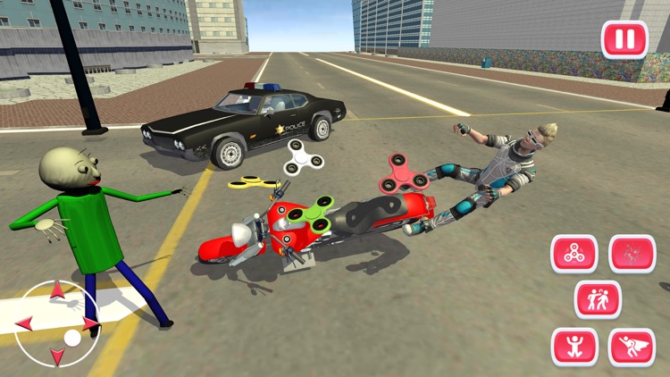 Baldi Stickman Crime City Hero