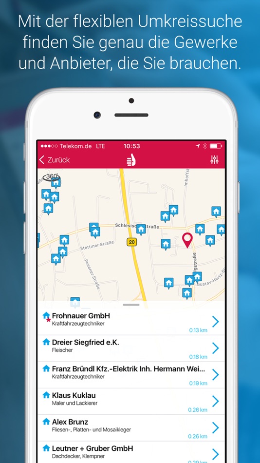 #2. Handwerkerradar (iOS) 由: handwerkskammer-app.de
