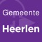 App van de gemeente Heerlen waarmee je gemakkelijk een afspraak met de gemeente kunt maken, een melding kunt doen en actuele Heerlense informatie in je broekzak hebt