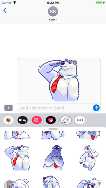 Ice Bear Stickers Pack screenshot-5