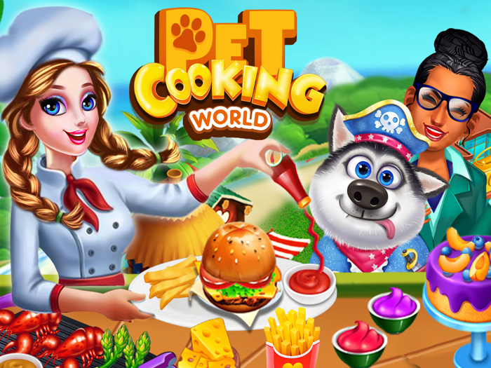 Pet Restaurant  Cooking Games