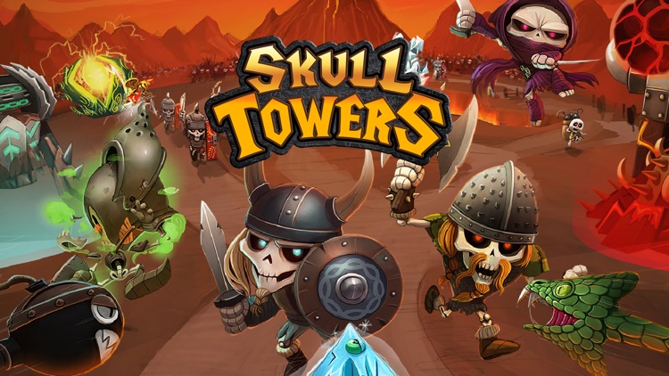 Skull Tower Defense Games 2020 screenshot-5