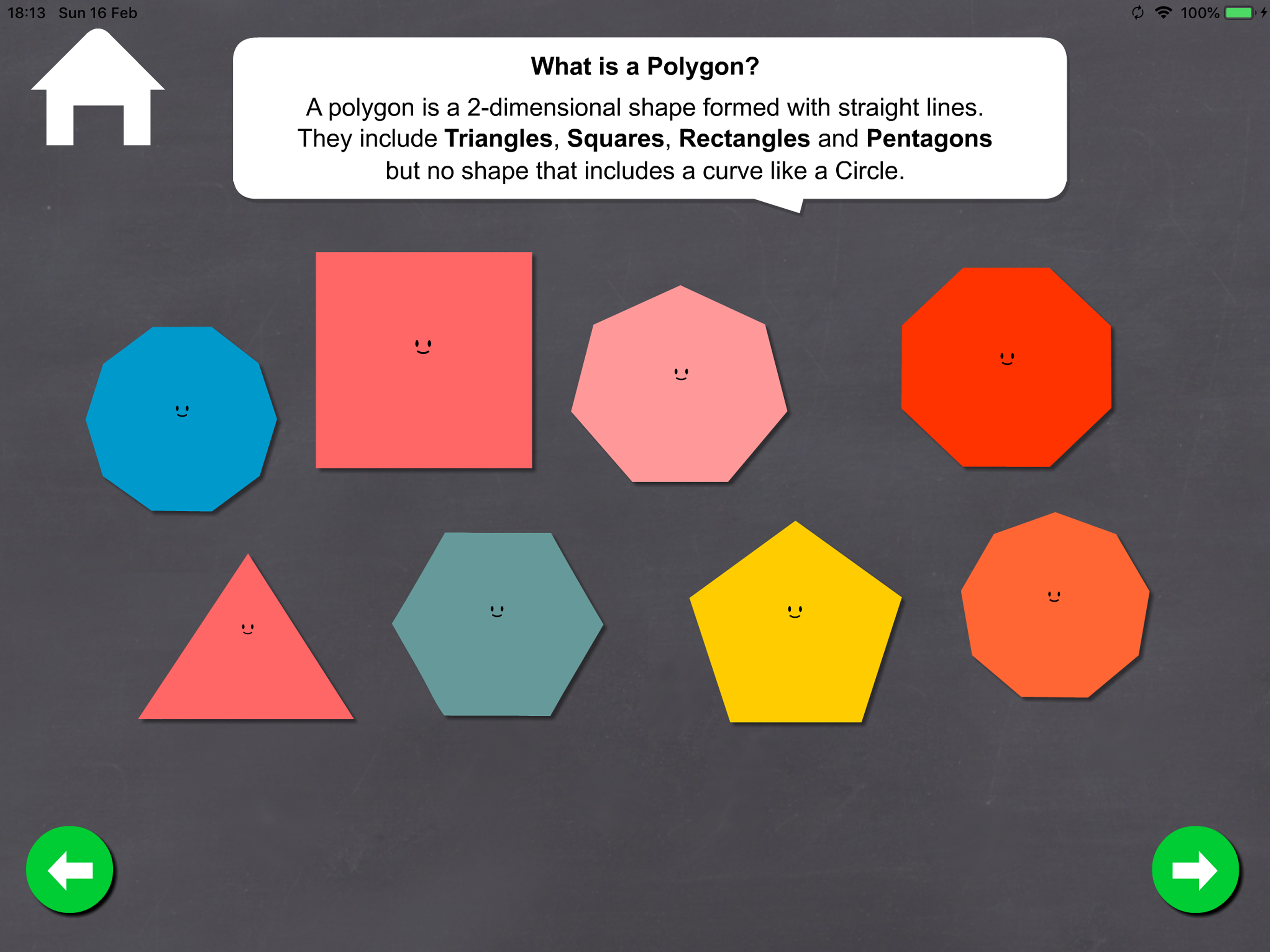 Polygons - Math Games screenshot 7