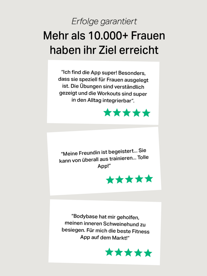 BODYBASE Fitness für Frauen