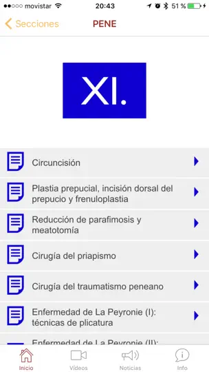 Captura de pantalla de Atlas Quirúrgico De Urología en iPhone 3