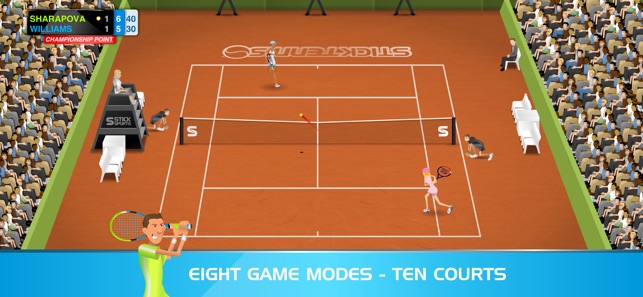Stick Tennis(圖2)-速報App