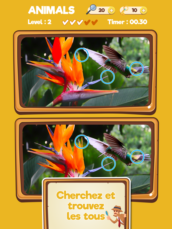 Screenshot #6 pour Jeux Trouver les différences *