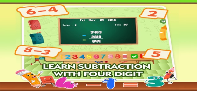 Math Subtraction For Kids Game(圖4)-速報App