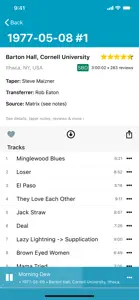 Relisten — all live music screenshot #1 for iPhone