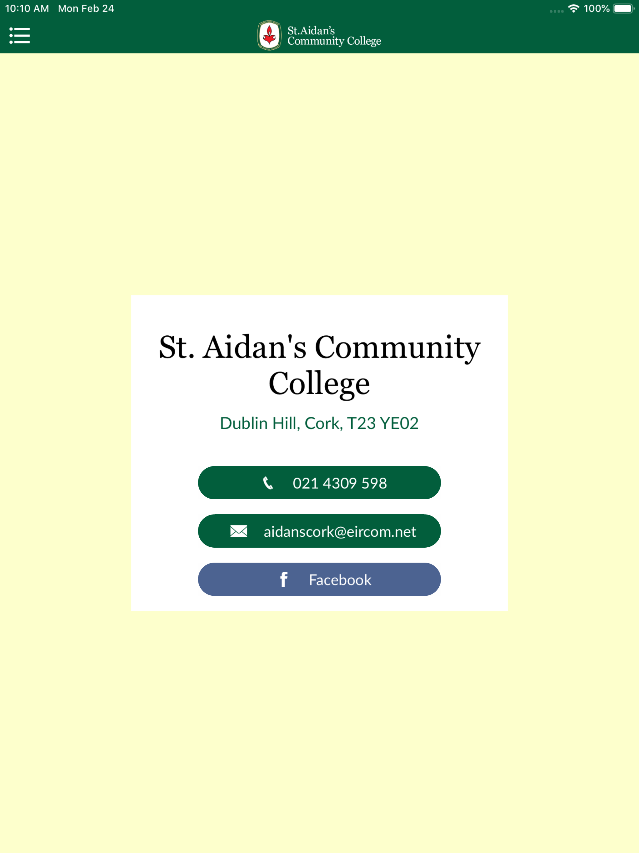 St. Aidan's Community College