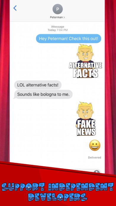 Lil' Donald Trump Stickers screenshot 2