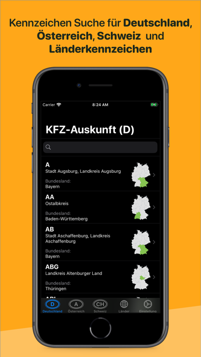 Screenshot #1 pour KFZ Auskunft HD