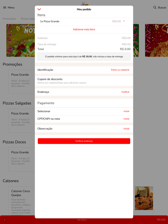 Screenshot #6 pour San Martino pizzas
