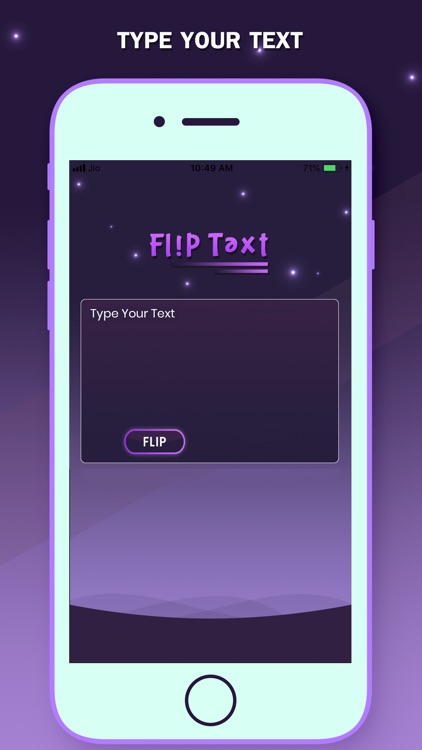 Flip Text Style - Upside Down