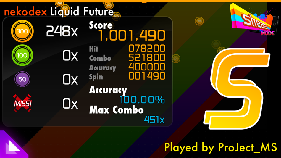#5. osu!stream (iOS) 由: Dean Herbert