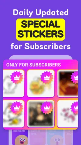 Game screenshot GIF Stickers for Whatsapp Chat hack