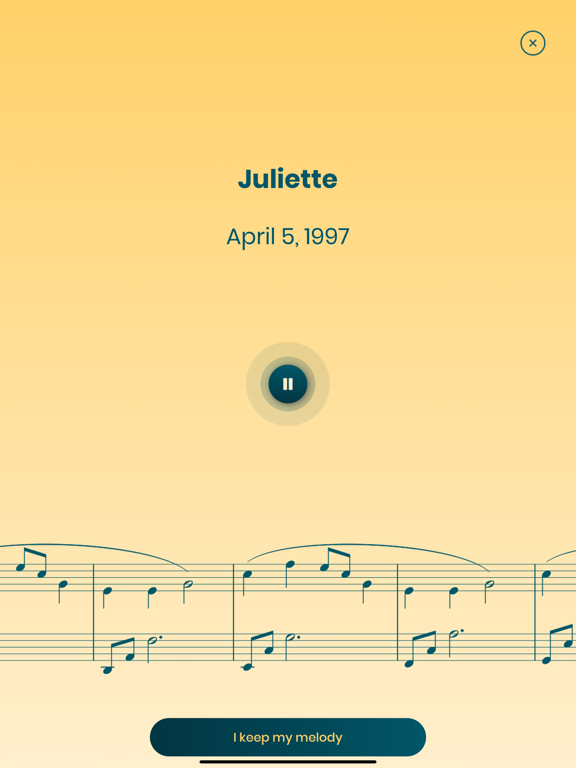 My Melody iPad screenshot 6 - Music app