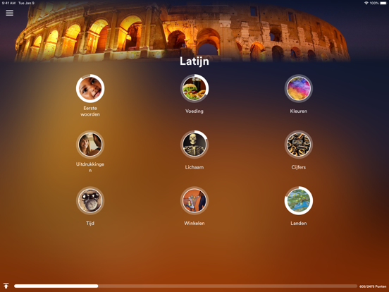 Leer Latijn - EuroTalk iPad app afbeelding 1