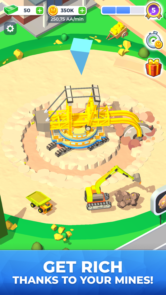 #1. Mining Inc. (iOS) 来自: Green Panda Games