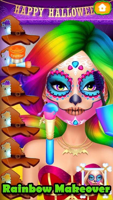 Screenshot #2 pour Halloween Makeover Simulator