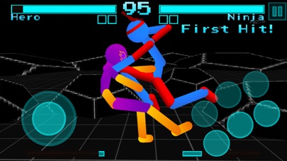 Stickman Fight: Neon Warriors Screenshot