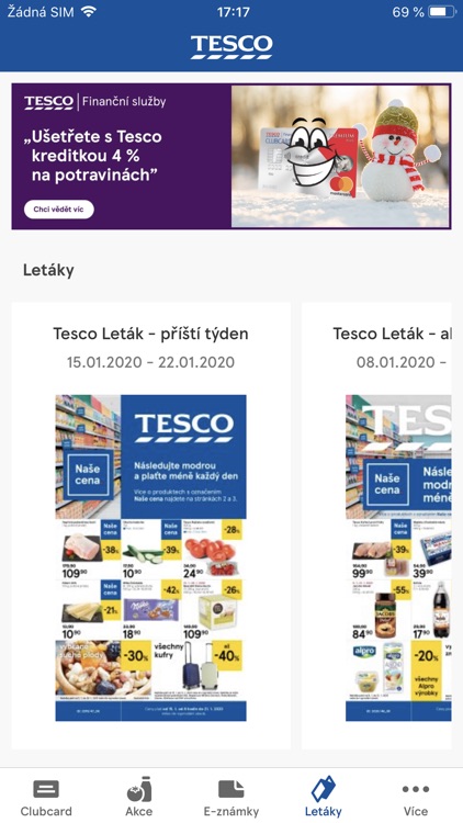Clubcard Tesco Česko screenshot-3