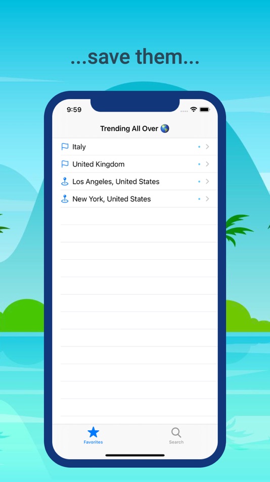 #2. Trending All Over (iOS) 由: Marco Canestrari