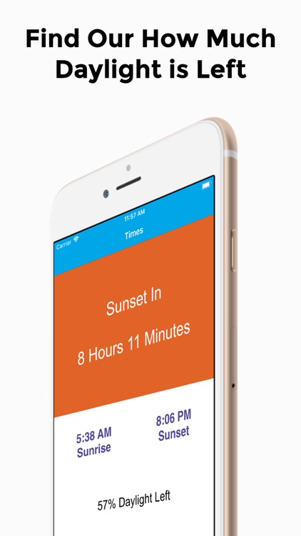 Sunrise & Sunset Time