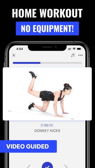 Female Fitness Butt Workout Screenshot