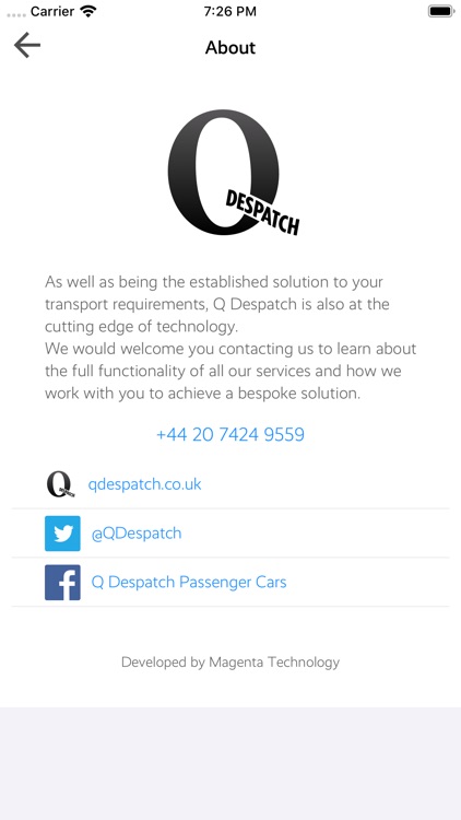 Q Despatch Passenger Cars screenshot-3