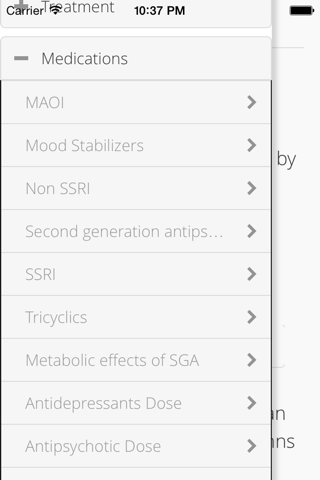 Depression Psychopharmacology screenshot 2