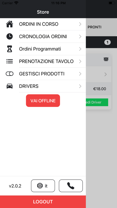 Driver - Store Delivereat Screenshot