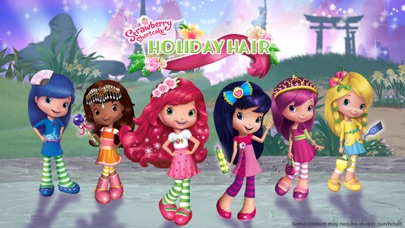 How to cancel & delete Strawberry Shortcake Holiday Hair - Fashion World from iphone & ipad 1