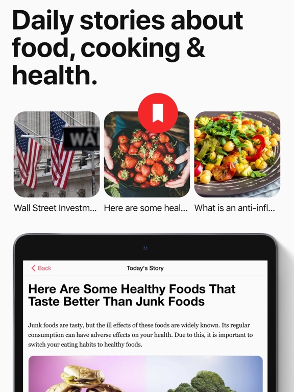 Easy Meal Ideas iPad screenshot 4 - Food & Drink app