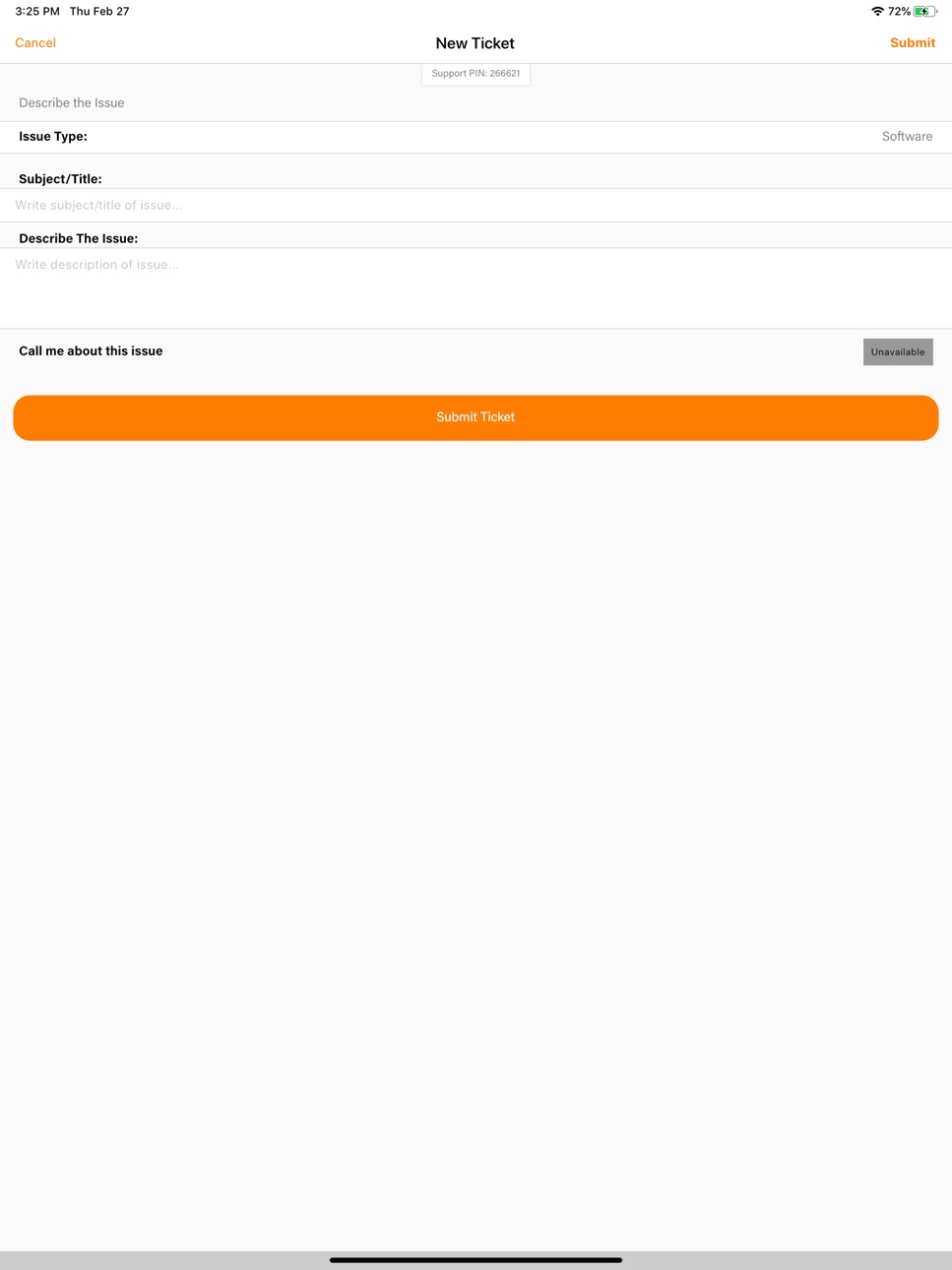 iPad screenshot
