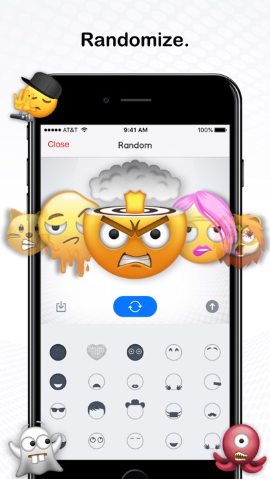 Screenshot 4 of Moji Maker™ | Emoji Messenger App