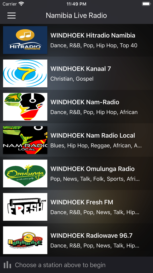Namibia Radio App - 1.2 - (iOS)