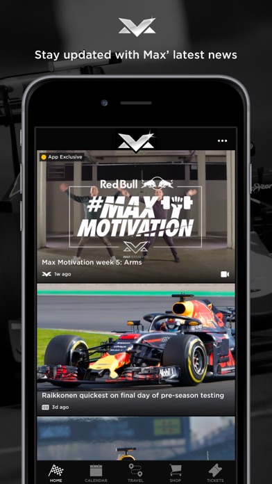 Screenshot #1 pour Max Verstappen - Official App
