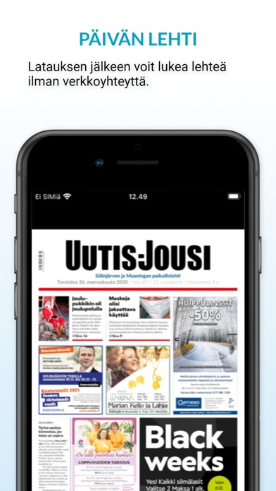 Screenshot #3 pour Uutis-Jousi, päivän lehti