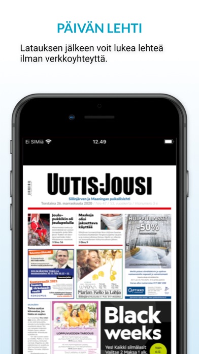 Uutis-Jousi, päivän lehti Screenshot